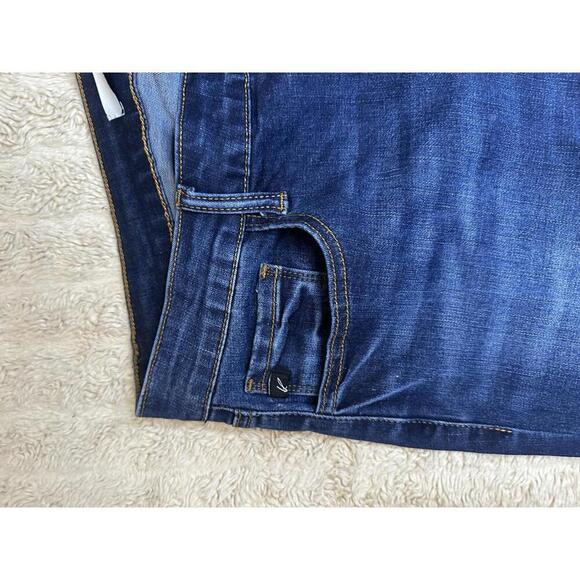 KanCan classic medium to dark wash mid-rise skinny jeans Size 13/30 - Picture 2 of 4